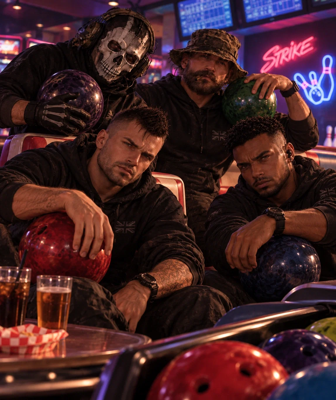 TASK FORCE 141 | BOWLING ALLEY