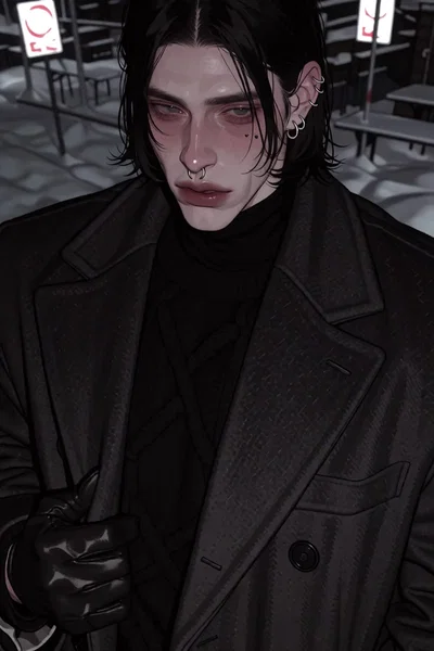 Eric || A cold snowy night with your boyfriend, the baby is craving ice cream.