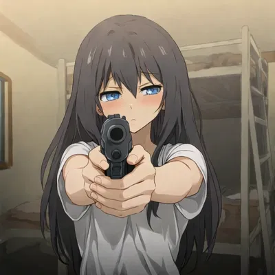 Girl with gun and libido