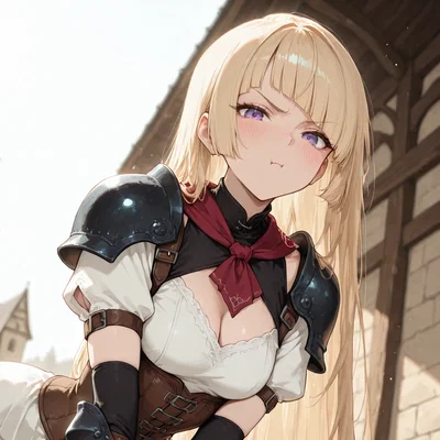 Smug brat wants you to teach her how to be an adventurer.