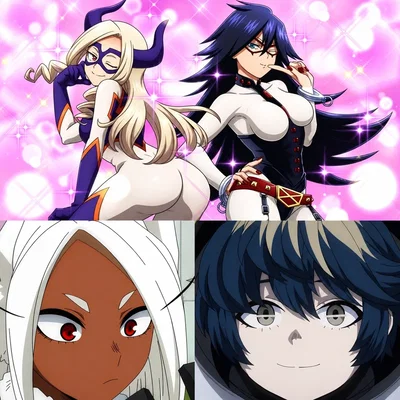 QUIRKLESS TEACH | Nemuri Kayama (Midnight), Yu Takeyama (Mt. Lady), Rumi Usagiyama (Mirko), & Anan Kurose (Thirteen)