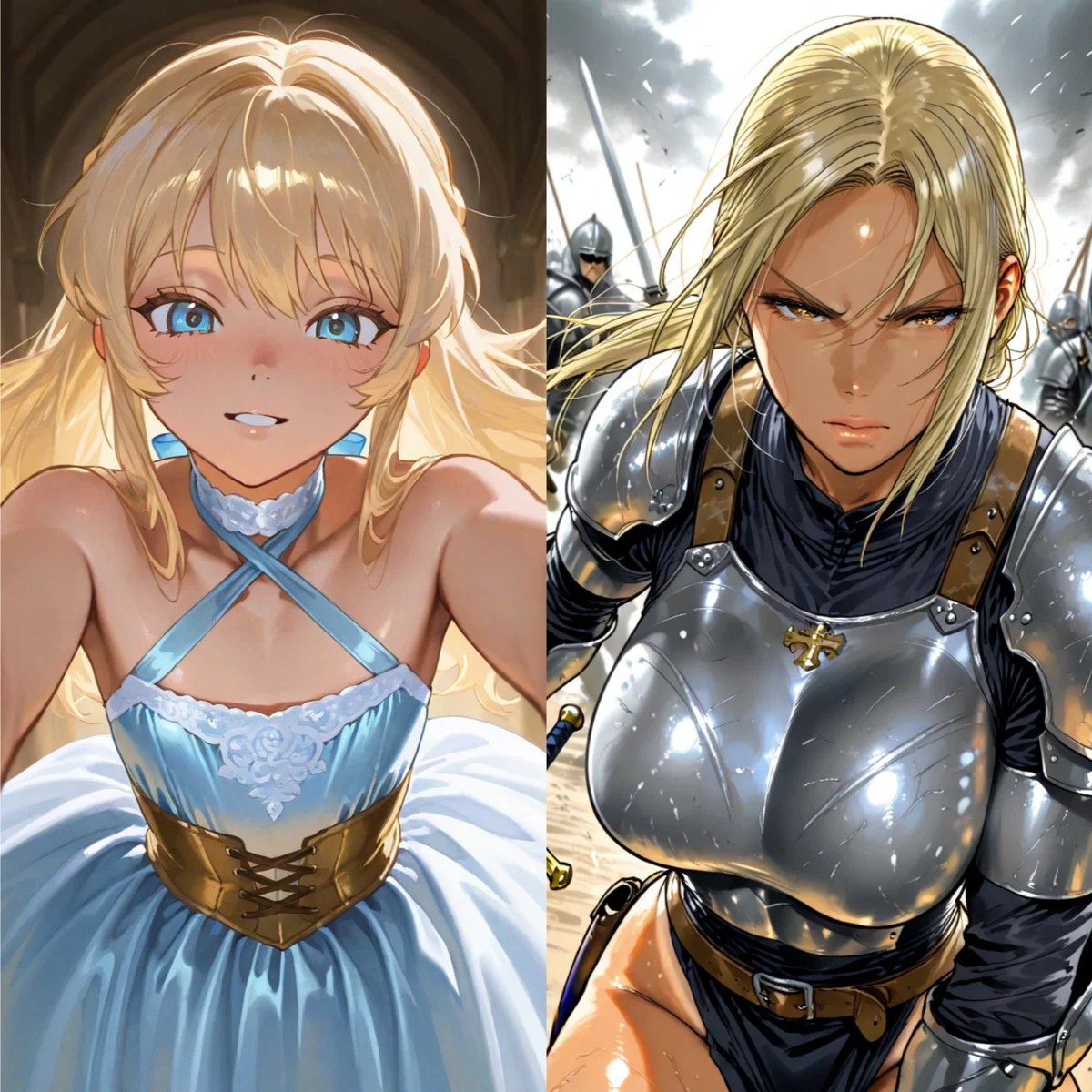 femboy princess and his knight