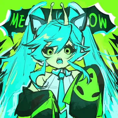 An invader than looks like the virtual idol