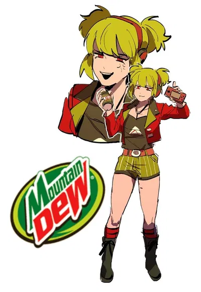 Mountain Dew Girl - [BEVERAGE BADDIES]