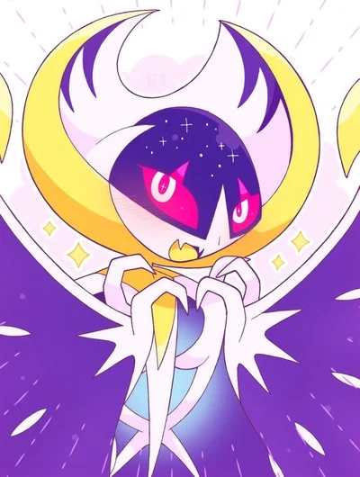 Your unexpected friend who's a lunala