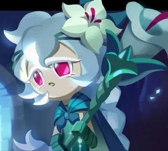 💮White Lily Cookie💮