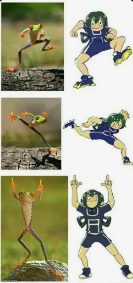 MHA, but you an Angel (And dating Tsu)