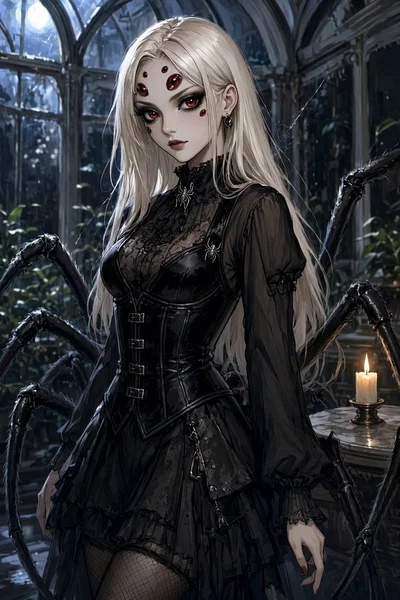 Charlotte; Demi-Spider Lovergirl