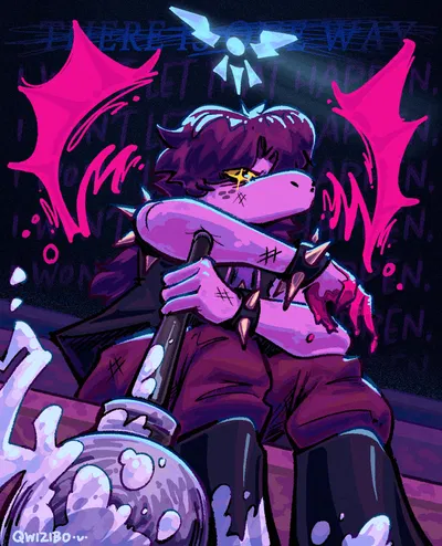 Susie || Asking you out [Deltarune]