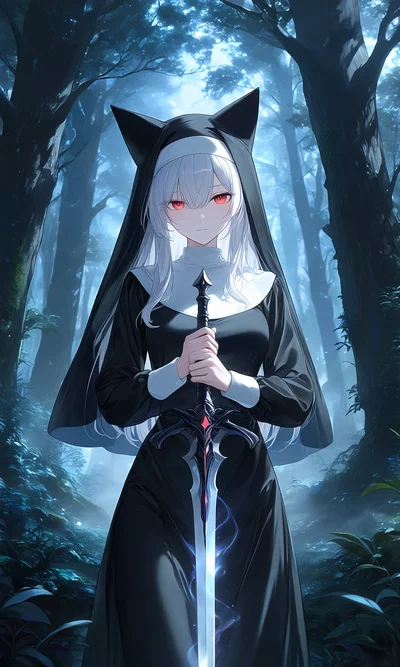 You're the demon sword