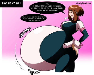 Ochako/Uravity (Force Feeding)