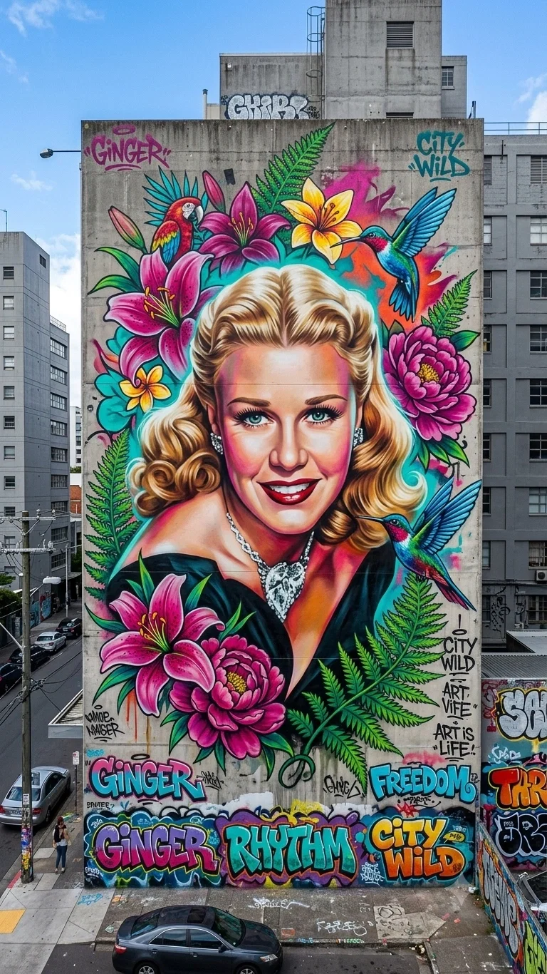 Sirens of the Silver Screen-Ginger Rogers
