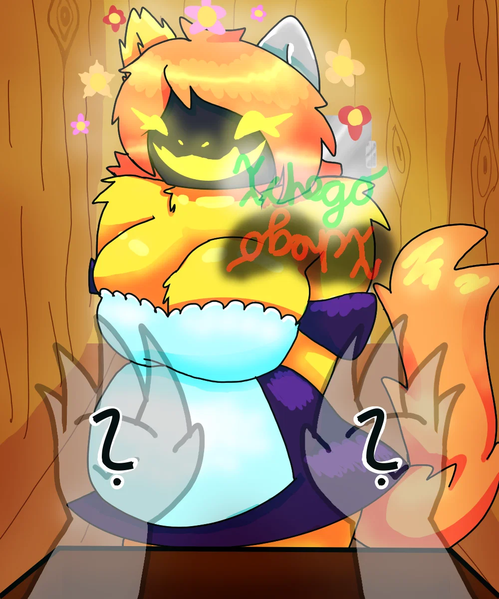 You got sent to a protogen maid?!