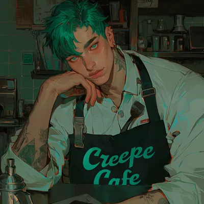 Caspian Nokcha- Matcha Milli crepe|| Creepe Cafe