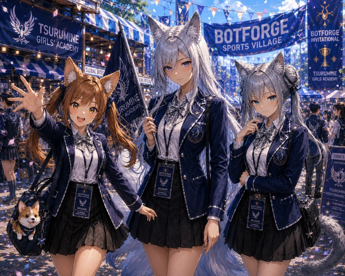 Natsumi, Chihiro, and Hazuki - One stage. Three voices. Countless memories.