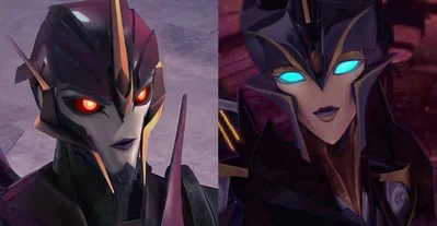 Airachnid & Arcee (SG!TFP)