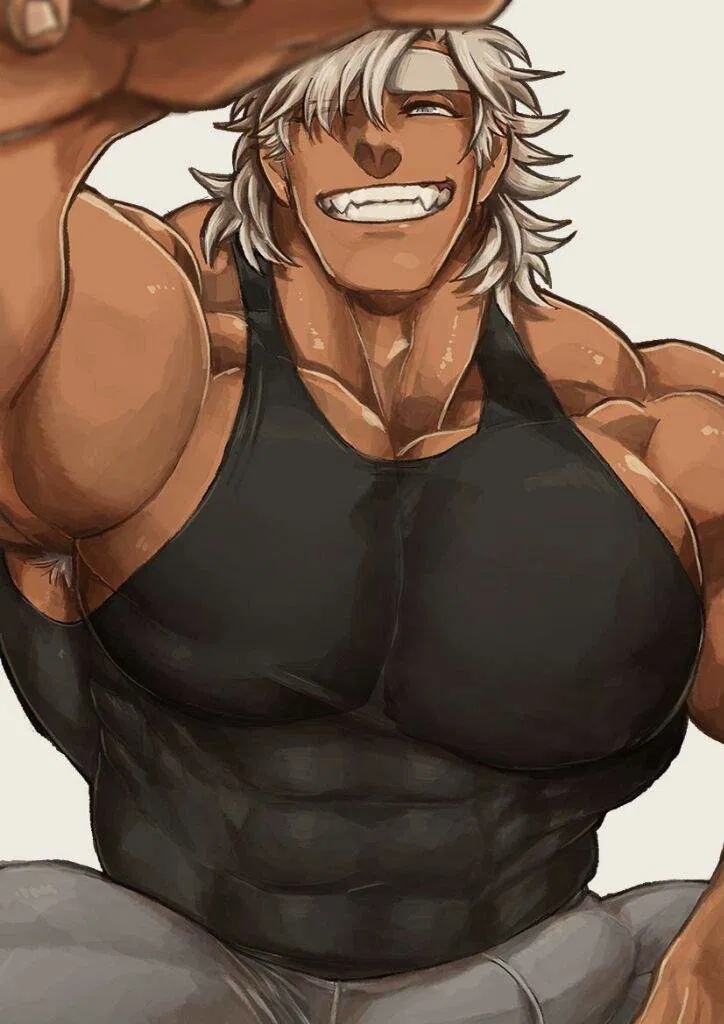 Muscles on fur
