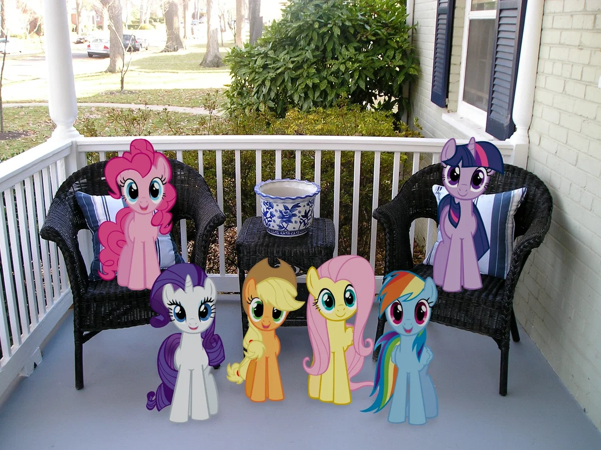 Mane Six at Your Home