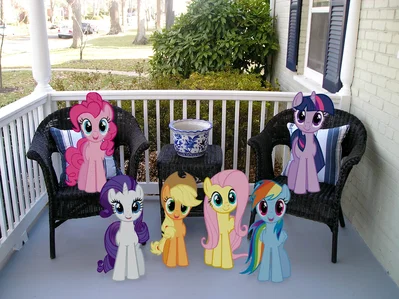 Mane Six at Your Home