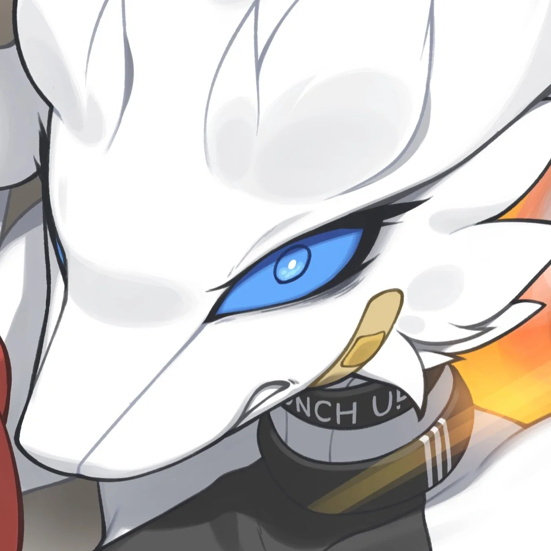 "Merry Christmas motherFUCKER." || Anthro Reshiram