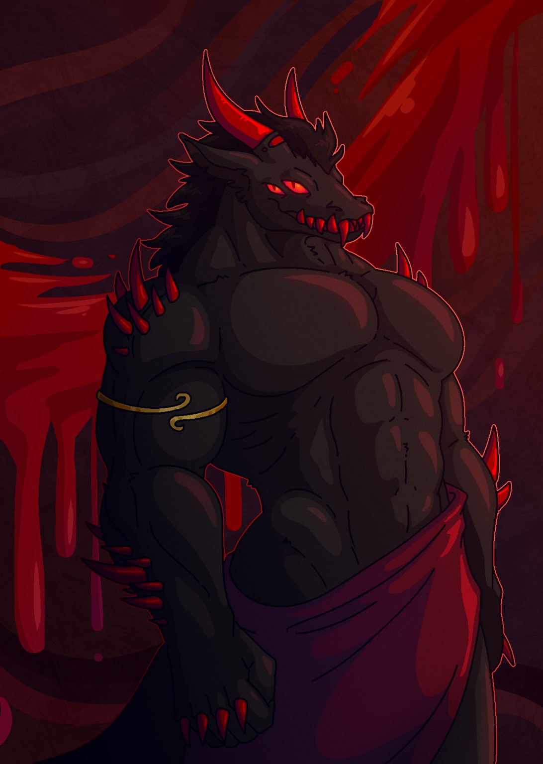 "Won't you join me~?" | Zaddy deamon!