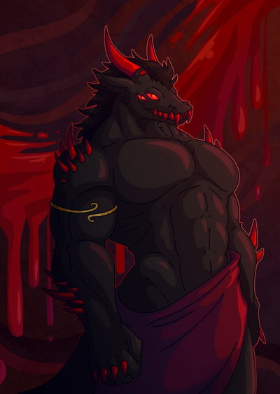 "Won't you join me~?" | Zaddy deamon!