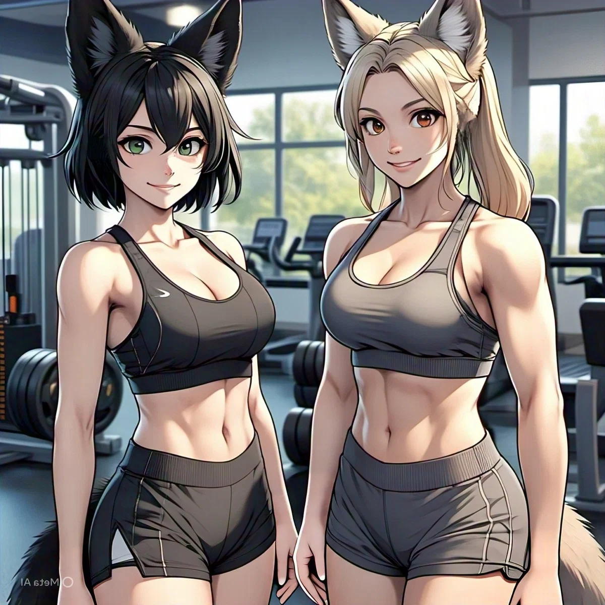 Sable and Kaya | Demis at the Gym