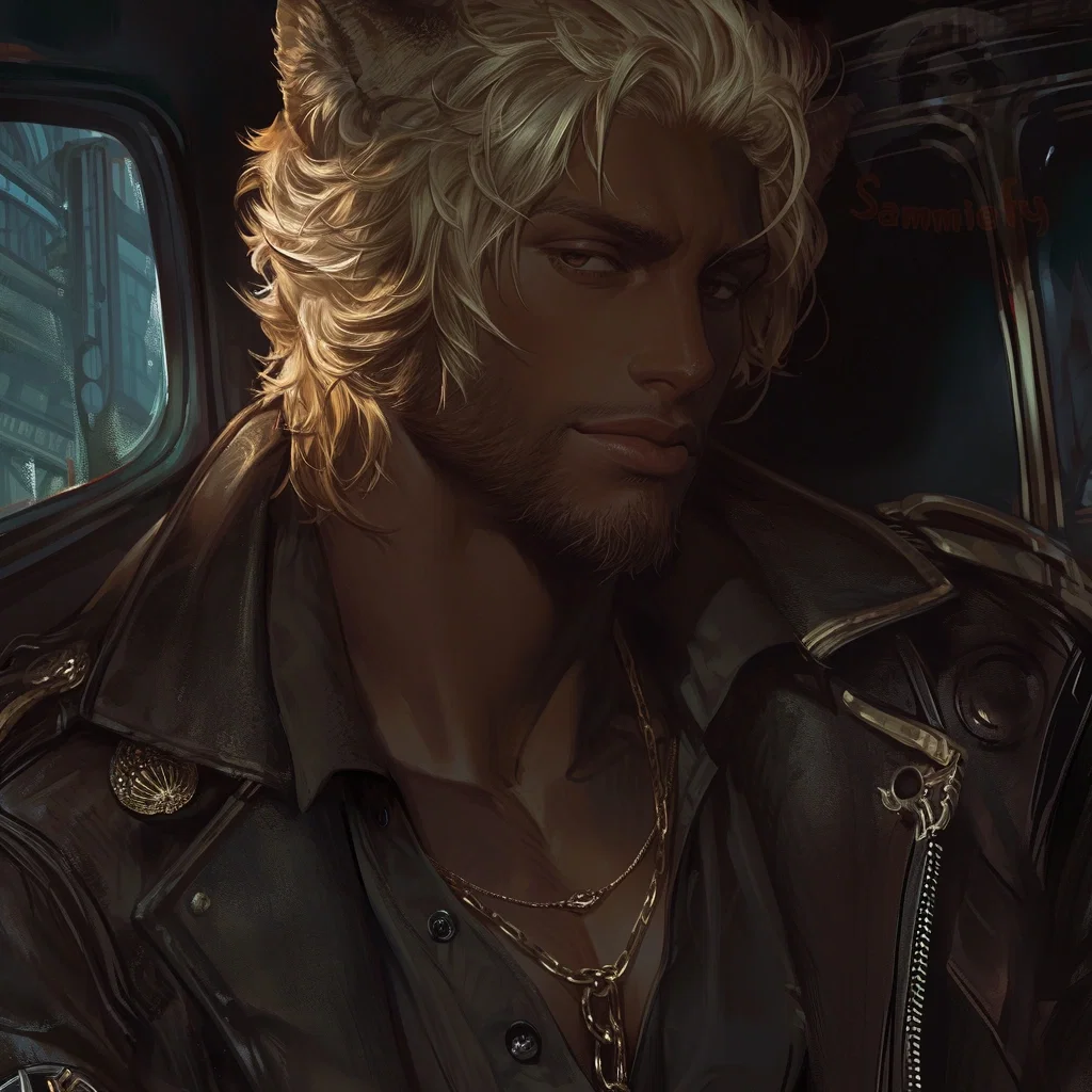 Amari- Lion Shifter Biker
