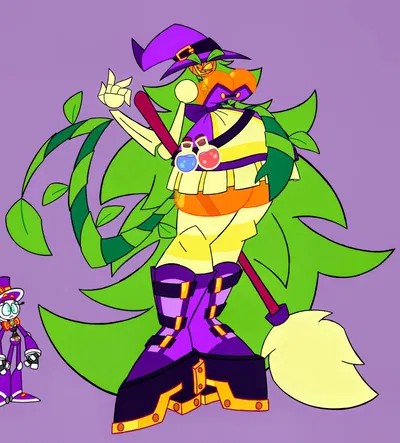 Salem the Omnipotent pumpkin witch