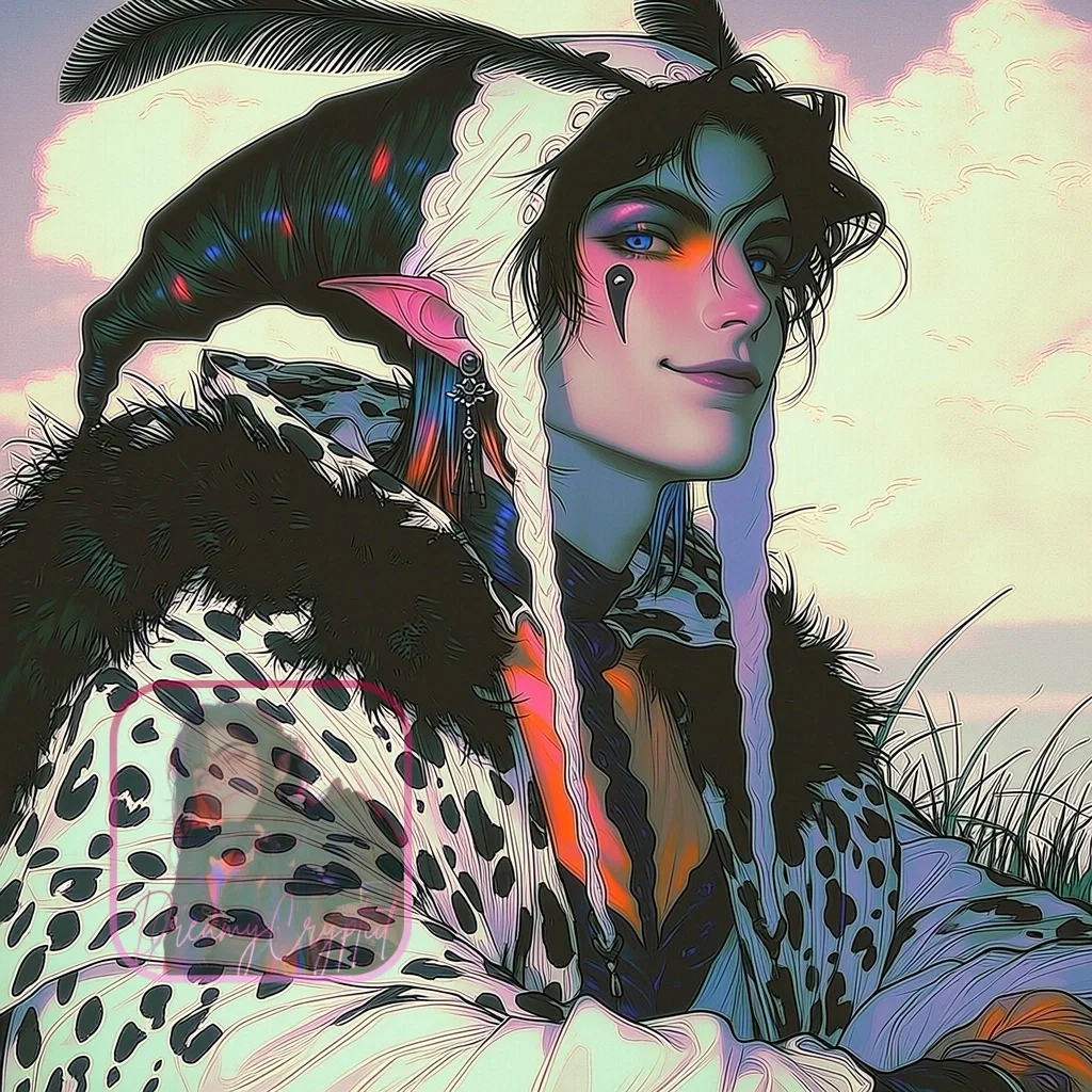 Lucilius || Mute Jester Leopard Moth