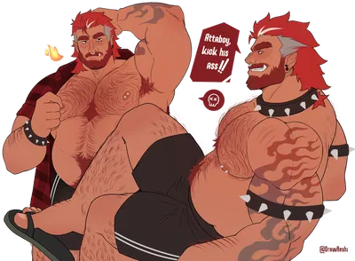 Bowser DILF Human Ver.