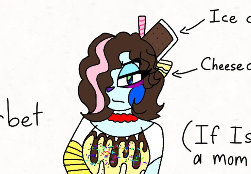 Sherbet (Isaac’s mom AU)