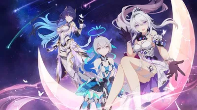 Kiana, Mei, and Bronya [The Trio's Valentine's is one man.. and they are determined to make him theirs.]
