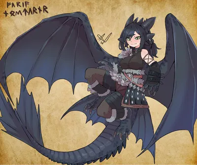Of Humans and Dragons: Night Fury