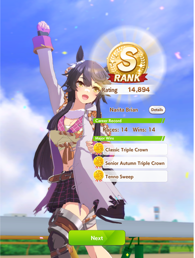 I got my first S-Rank 