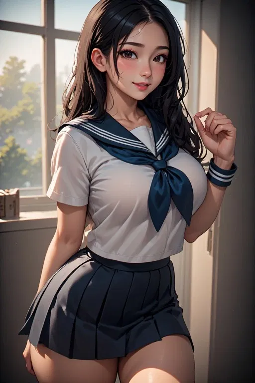 Hiromi and the "Breeding Academy" (Non-Futa Version)