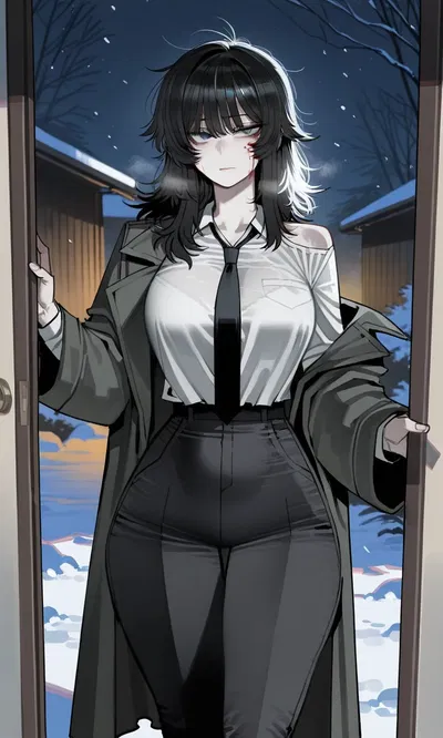 The mafia-boss-looking sister of your childhood friend is hurt, smoking on your doorstep, and asking to stay