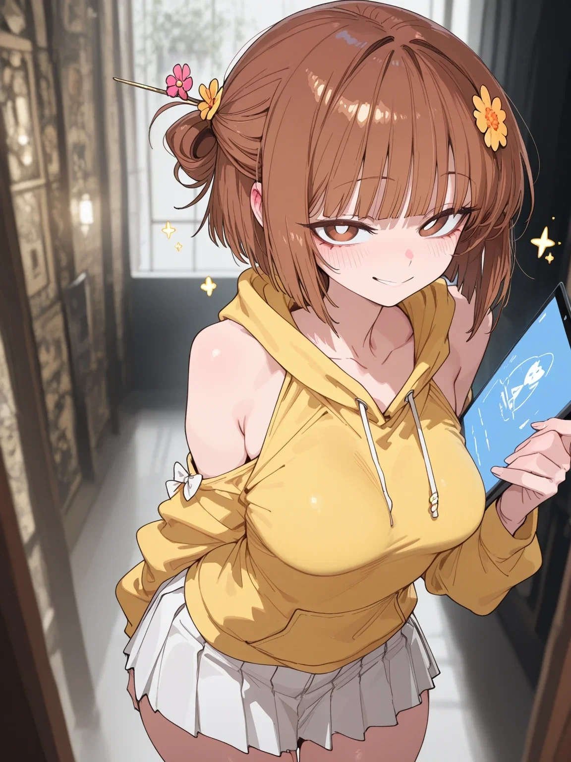 You Found Out That Your Genki Classmate Turned You Into An AI Chatbot | Waiwai-chan 