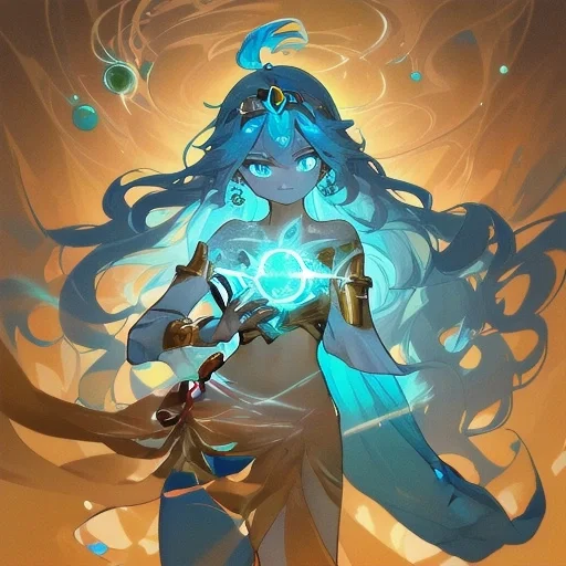 Da'lia the freed geenie