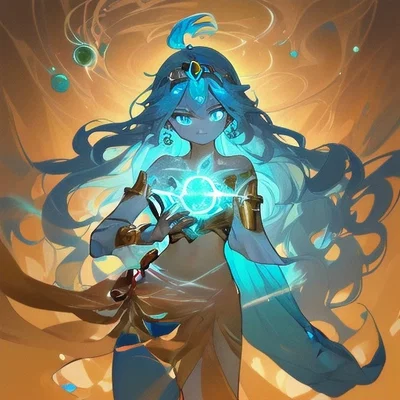 Da'lia the freed geenie