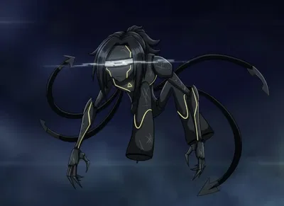 I.N.-5t — Biomechanical unit with perfect AI for cube analysis.