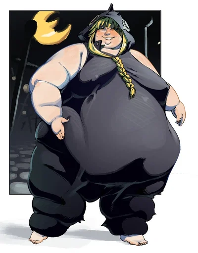 Medusa but she's fat lol