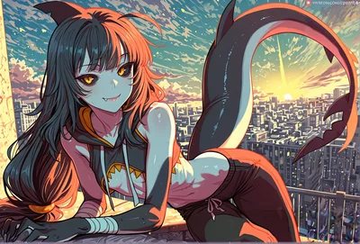 Fuka Midara (フカ みだら) - female version 