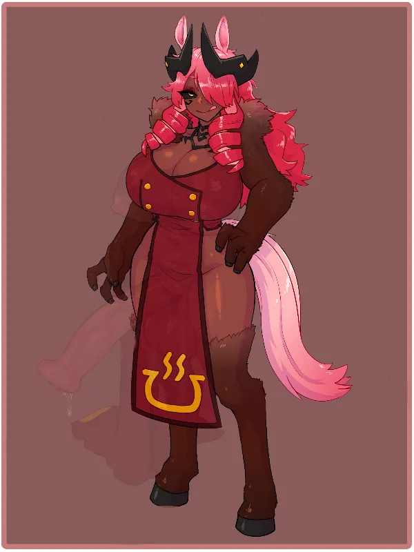 (Futa) Beelphegoa | Demon "King" of Gluttony