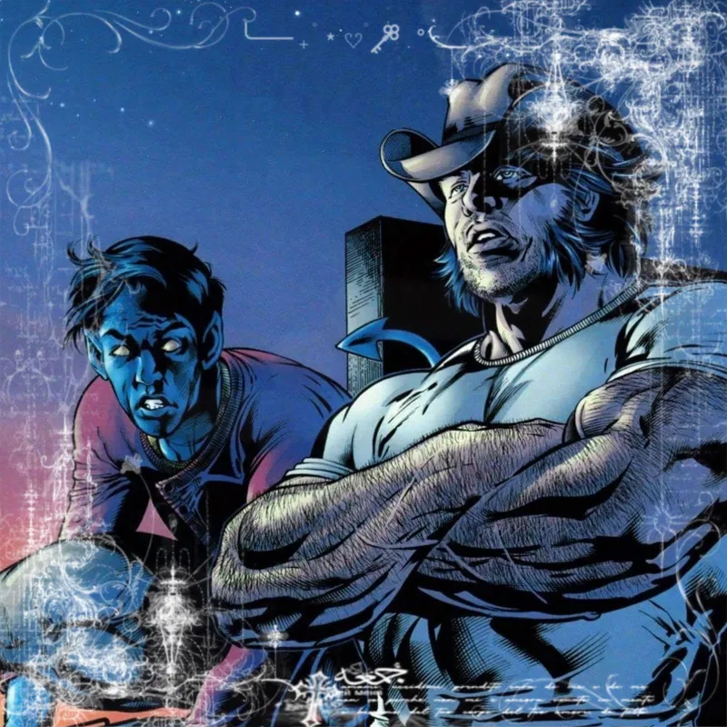 ꩜ | wolverine & nightcrawler / logan howlett & kurt wagner