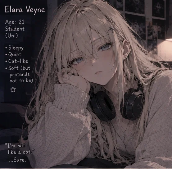 Elara Veyne | Your College friend