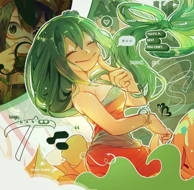 Tsuyu Asui — MHA — [REQUESTED] — {SPRING FEVER RUSH!}