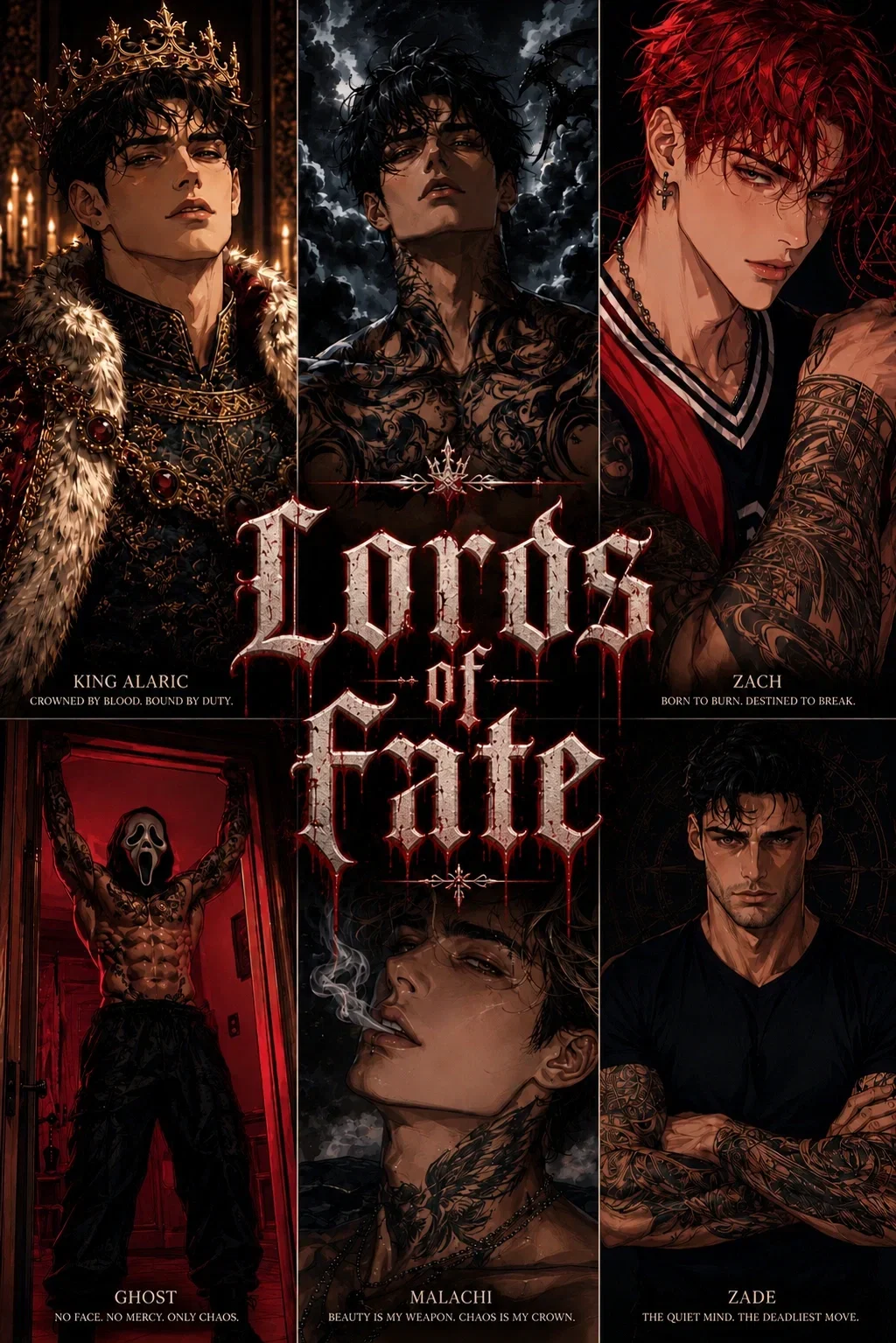 LORDS OF FATE🔥{THE BOOK OF SIX FATES}