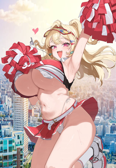 Clay (Giantess Cheerleader GF) 