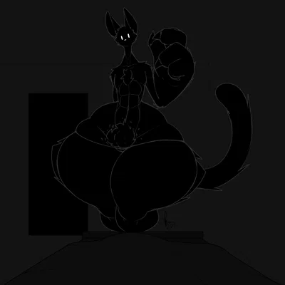 "Big kitty.."